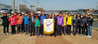칠곡 왜관읍, 동정천 일대 환경정화 활동 실시