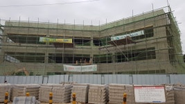 영종도 자연발생유원지 통합안전관리센터 공사장 안전관리 엉망