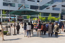 중랑구, 파라솔형 그늘막 26개소 조기 운영