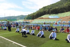 제4회 구미상공회의소 회장기 직장인 족구대회 성료