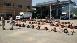 연천, 군부대 예초기 무상 수리