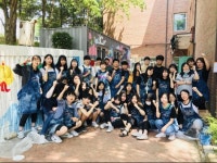 오산종합사회복지관, 외벽 벽화그리기 사업 진행