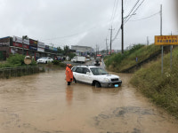 서산소방서, 집중호우로 인한 구조활동에 구슬땀