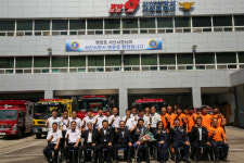 맹정호 서산시장, 서산소방서 방문