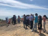 진도군 공무원, 대명관광단지 등 대규모 해양 관광개발사업 현장 견학