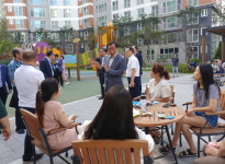 씨유 동춘서해5차점 | 고남석 인천 연수구청장, 동춘동 연수서해그랑블 현장방문