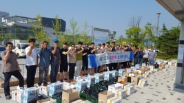 원주시 반곡관설동 설동회, 관내 경로당 삼계탕 나눔 봉사