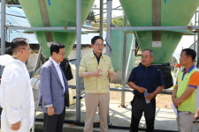 명현관 해남군수, 폭염 피해농가 방문