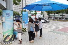 인천 남동구, 쿨링워터 깜짝 등장…무더위 해소 역할 톡톡