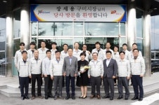구미시장, 추석연휴 기업현장 근로자 격려 민생소통 행보