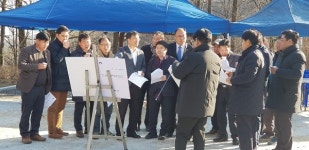 경기도의회 기재위, 사고위험 높은 양평군 위험도로 현장 방문