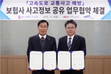 도로공사, 삼성화재와 사고정보공유·사고예방 업무협약 체결