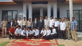 수원시, 캄보디아 시아누크빌 해변에 수원화장실 건립