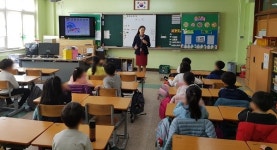 수원 대평초 전교생 봄철 전교생 교통안전교육 실시