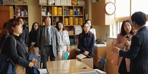 중국 공교육 정책연구기관 관계자 경기도혁신학교 방문