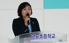 안혜영 경기도부의장, 수원 망포초교 개교 기념식 참석