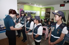 춘천경찰서 명예경찰 소년단 위촉 · 발대식