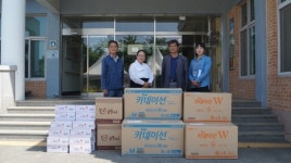 [포토뉴스] 연천군 신서면행정복지센터 사회복지시설 위문