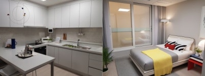 [르포] e편한세상 시티 과천, 투자와 실거주 모두 만족시키는 똘똘한 오피스텔