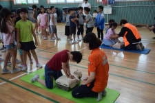 백학초등학교, 연천소방서와 함께하는 심폐소생술 교육