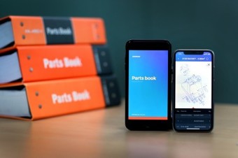 두산인프라코어, 건설기계 부품 매뉴얼 담은 '모바일 파츠북' 앱 출시
