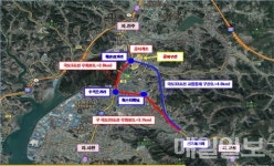 부산국토청, 국도33호선 사천읍 구암리 4km 전면 통제