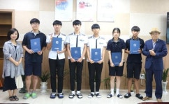 칠곡 석적고등학교, 석적교육발전위원회 장학금 수여