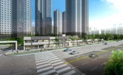 대우건설, 포일 센트럴 푸르지오 단지내 상가 분양