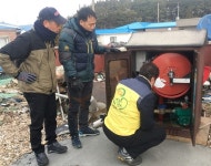 보령소방서-한국중부발전 신 보령발전본부 호스 릴 소화전 합동점검
