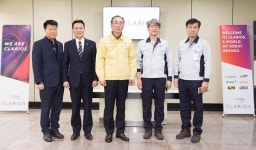 구미시장, 2020년 새해 기업현장에서 힘차게 시작