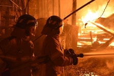 동두천시 광암동 임야에 화재 발생