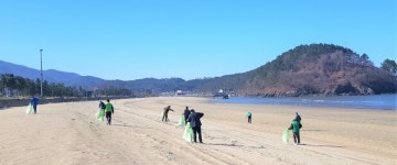 부안군 변산면, 해안가 환경정화활동