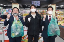 양승조 충남지사와 오세현 아산시장이 굿마트 찾아 격려