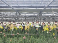 전동평 영암군수, 지역 화훼농가 돕기 적극 동참