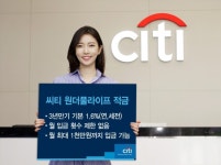 씨티은행, 원더풀라이프 적금 인기…한달 1천만원 불입 가능