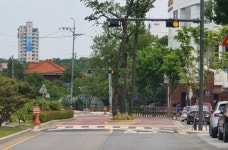 수원시, 화장실문화전시관에 교통안전 시설물 설치