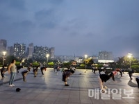 서산시, 야외활동 야간체조광장 운영 재개