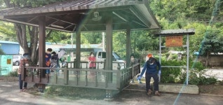 양강면 원동마을 주민들, 코로나19 자체방역활동 눈길