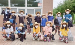 구미옥계동부초등학교, 텃밭에 사랑을 심다