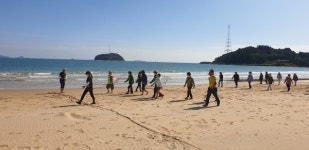 완도군, 금일도 찾아가는 해양치유 프로그램 큰 호응 