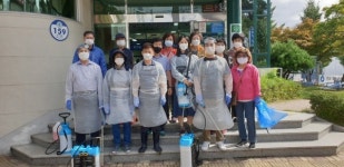 원주 일산동 통장협의회, 추석맞이 환경 정비 · 방역봉사활동 실시