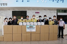 안성시, 경기도의료원 안성병원 근무자 방문격려