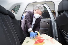 정읍시, 드라이브 스루 농산물 할인 판매 완판