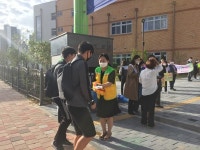 무안군, 청소년 학교폭력 예방 등굣길 캠페인 전개