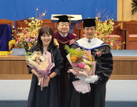 칼빈대, 배우 최수종에게 명예인문학박사학위 수여