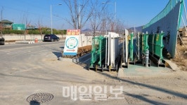 구미시, 건설폐기물 농지 야적·도로 먼지 펄펄