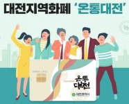 대전시, 온통대전 카드수수료 소상공인에게 돌려준다