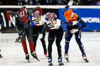 '쇼트트랙' 이유빈, 월드컵 4차 대회 여자 1500ｍ 금메달