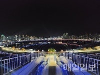 세종 정신 금강보행교 관광지 우뚝