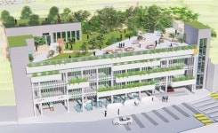 구리시, 검배근린공원  공영주차장 2023년 준공 예정...주차장 상부 공원 조성